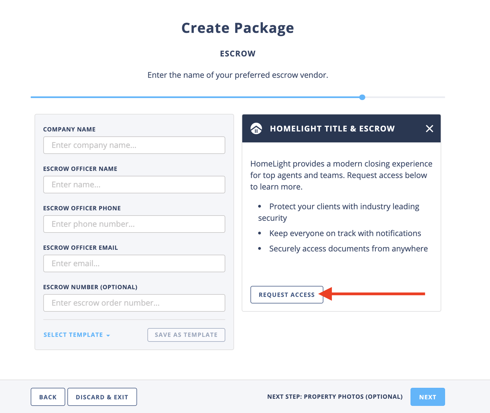 Enroll in HomeLight Title and Escrow